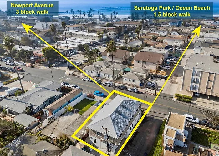 Modern Newly Renovated 2Br Apt In Heart Of Ocean Beach
